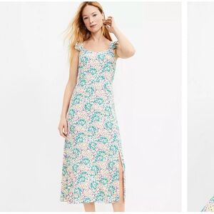 Floral Print Sleeveless Dress